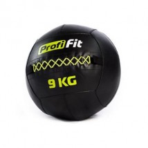 Медицинбол набивной (Wallball) PROFI-FIT, 9 кг